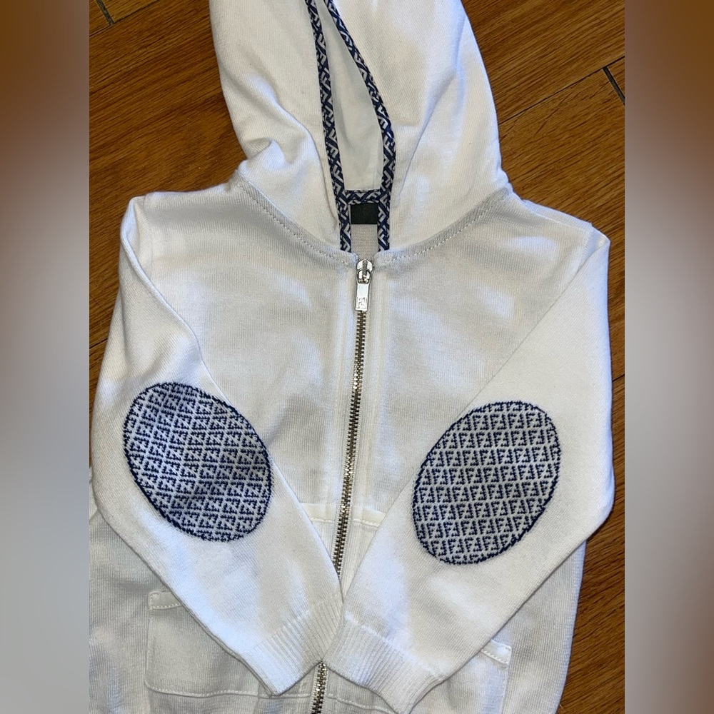 Fendi sweater jacket 12 months! Great for Christmas pictures